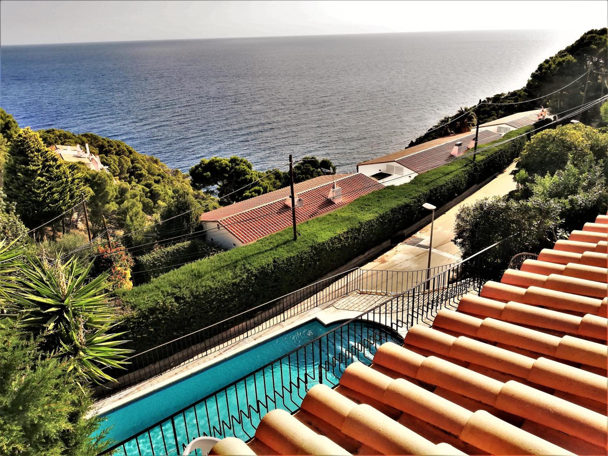 "La Terrasse De La Mer 8" -Climatisation-Wifi-Bbq -Piscine-Parking Begur Eksteriør billede