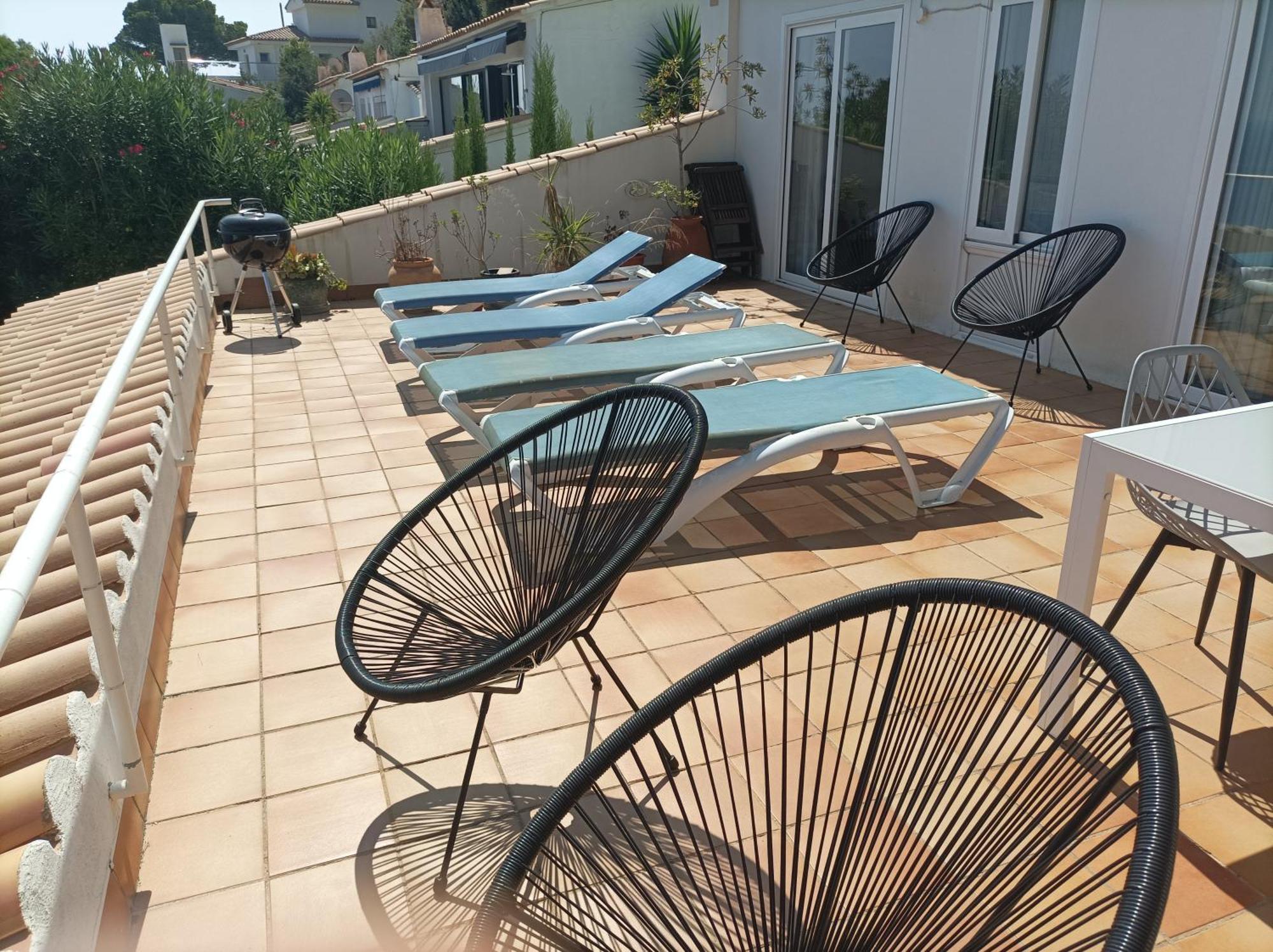 "La Terrasse De La Mer 8" -Climatisation-Wifi-Bbq -Piscine-Parking Begur Eksteriør billede